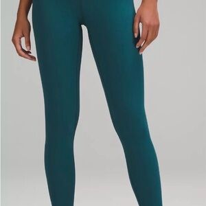 Lululemon Align High Rise Pant 28 Size 6 Green Jasper